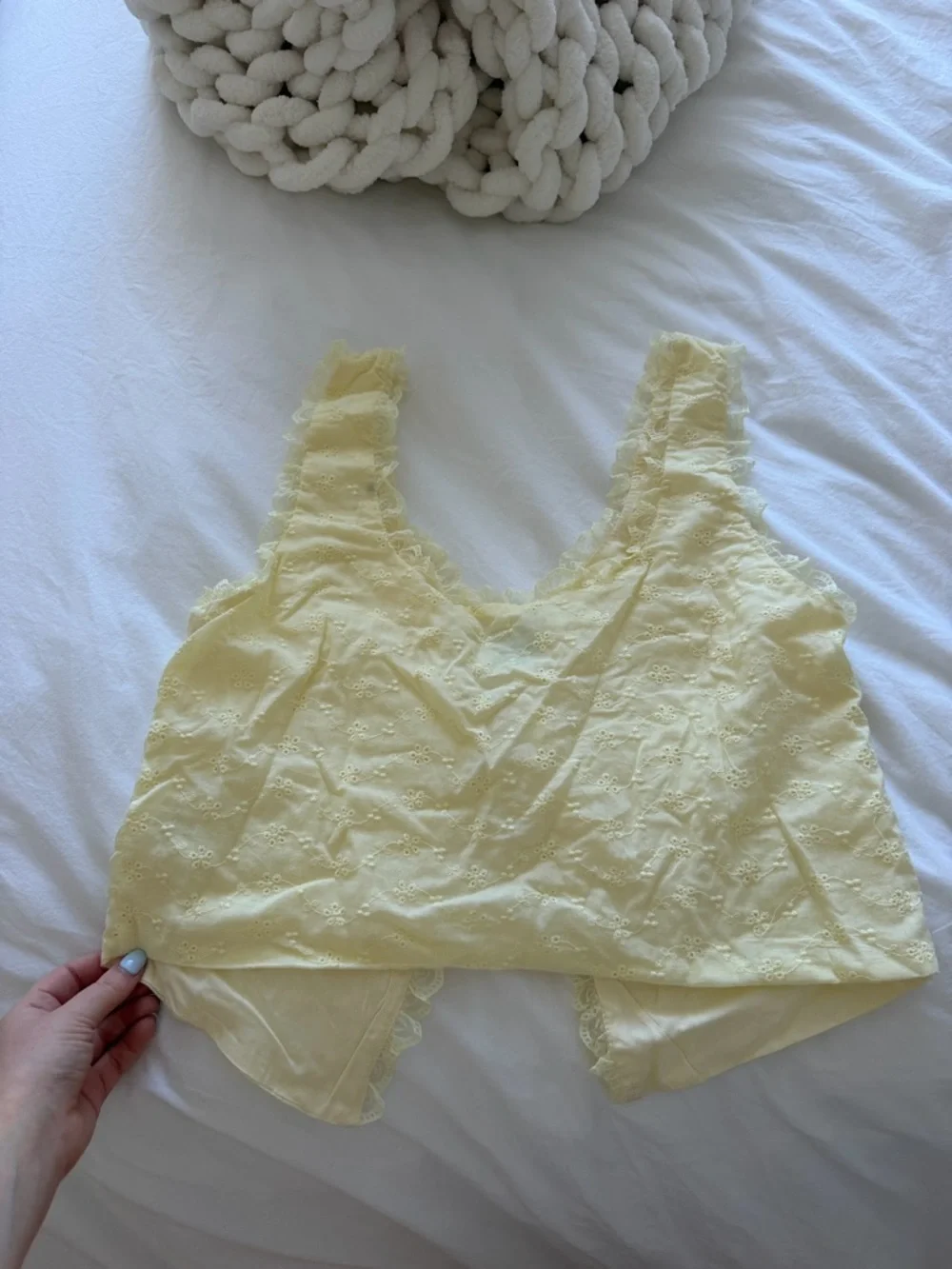 Princess Polly Pastel Yellow Top - Picture 3 of 4